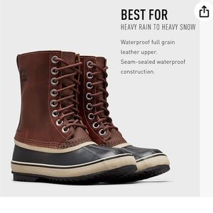 Sorel 1964 LTR Premium Leather Boots